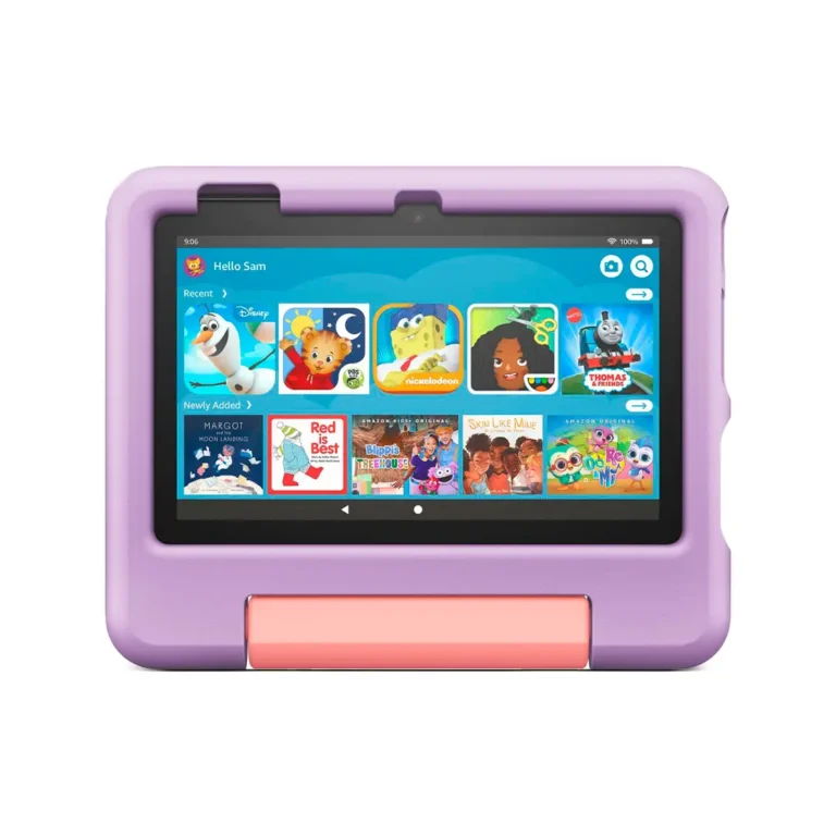 Tablet Amazon Fire 7 Kids - 32GB - Kid-Proof Case purpuraTablet Amazon Fire 7 Kids - 32GB - Kid-Proof Case purpuraTablet Amazon Fire 7 Kids - 32GB - Kid-Proof Case rojoTablet Amazon Fire 7 Kids - 32GB - Kid-Proof Case rojo - Imagen 4