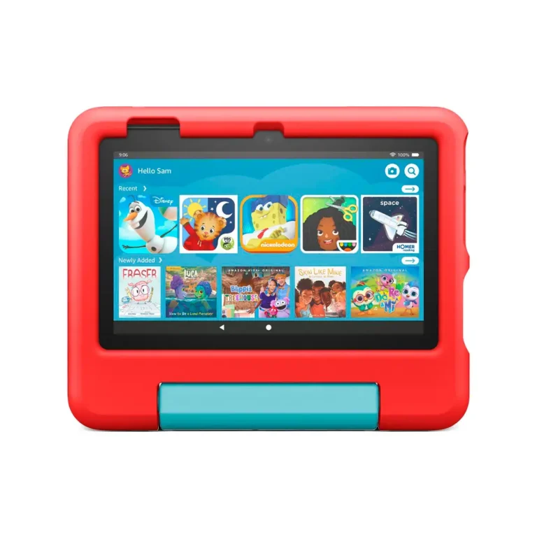 Tablet Amazon Fire 7 Kids - 32GB - Kid-Proof Case purpuraTablet Amazon Fire 7 Kids - 32GB - Kid-Proof Case purpuraTablet Amazon Fire 7 Kids - 32GB - Kid-Proof Case rojoTablet Amazon Fire 7 Kids - 32GB - Kid-Proof Case rojo - Imagen 7