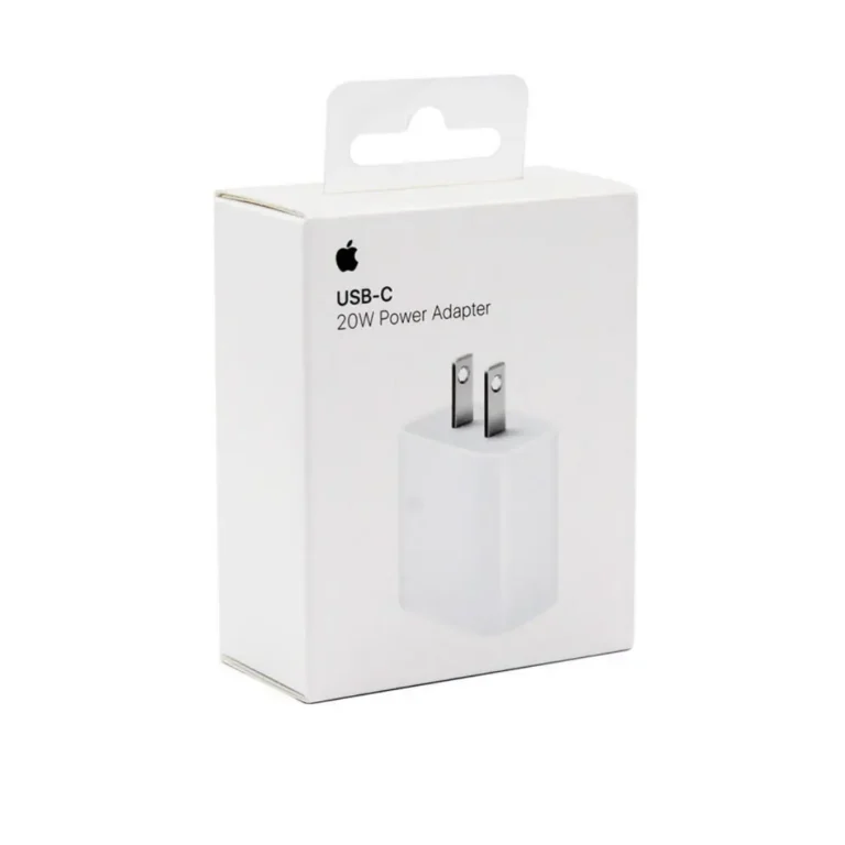 Cargador Apple 20W USB C power adapter / USB C to lightning / MHJA3AM/A - Imagen 1