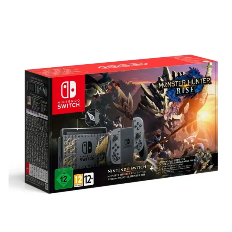 Consola Nintendo Switch V2 Monster Hunter Edition JPN