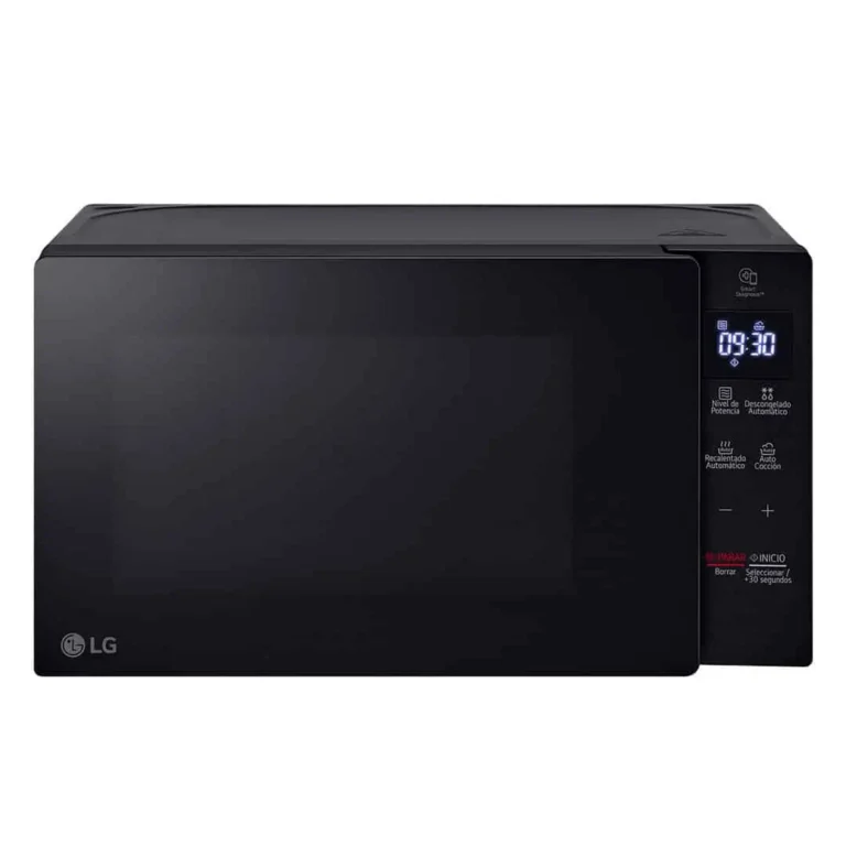 LG Microondas NeoChef Slim 0.7p³ MS2032GAS EasyClean 700W, Negro (1)