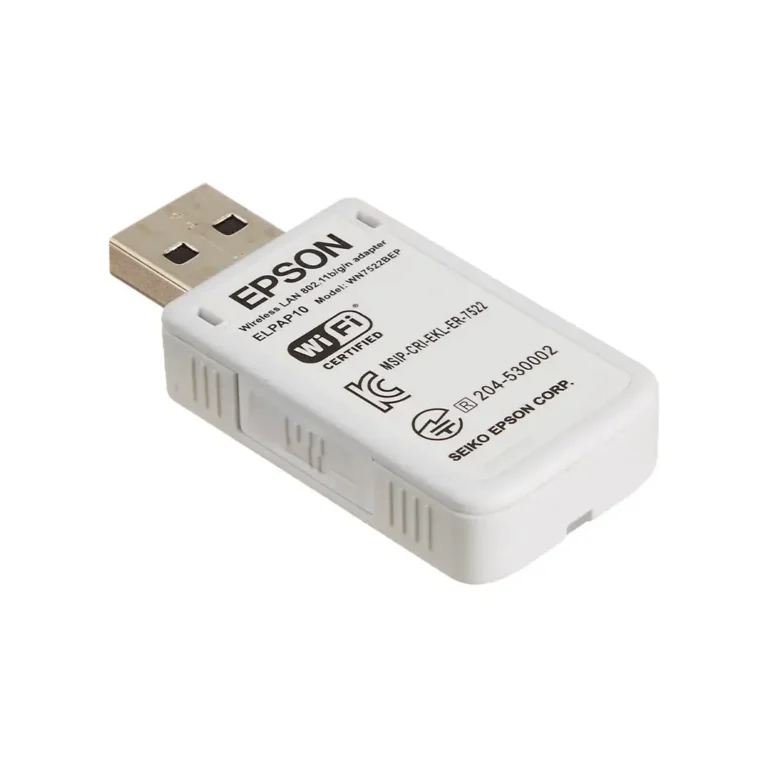 Módulo Wifi para Video Beam Epson Wireless LAN Adapter ELPAP10 / USB-A