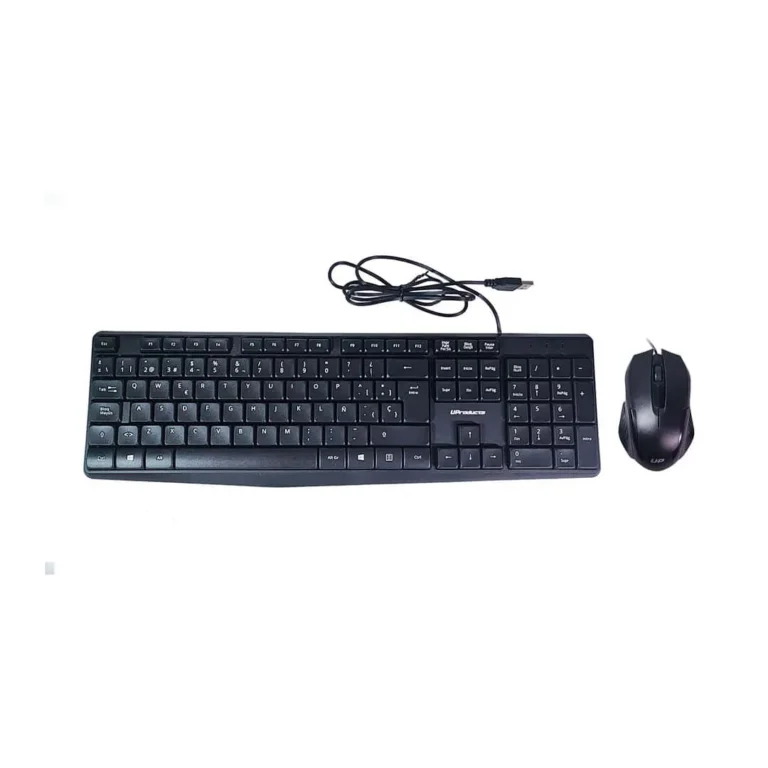 Teclado U-Products - Alámbrico / Combo Teclado-Mouse