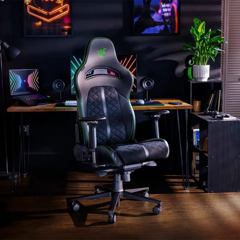 Silla Gaming Razer Enki - Black / Green – imagen 4