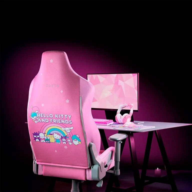 Silla Gaming Razer Iskur X - Pink / Hello Kitty – imagen 3