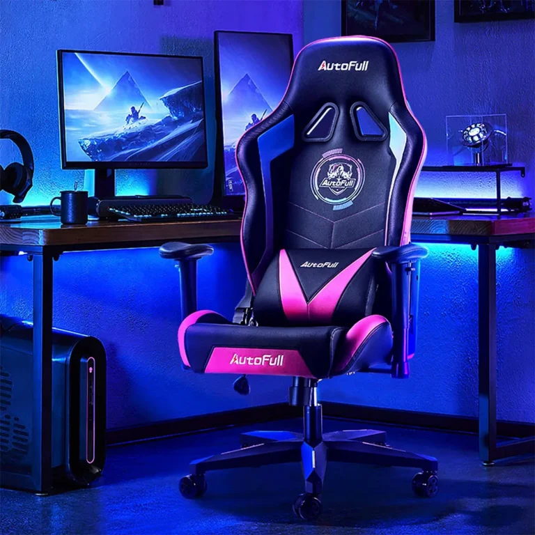 Silla Gaming AutoFull AF075RMACB - Racing Black / Pink – imagen 2