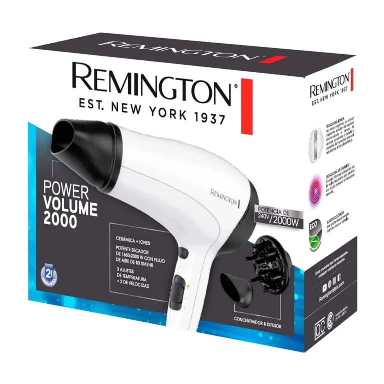 Secador Remington PowerVolumen2000 - Con Iones y Cerámica – imagen 3