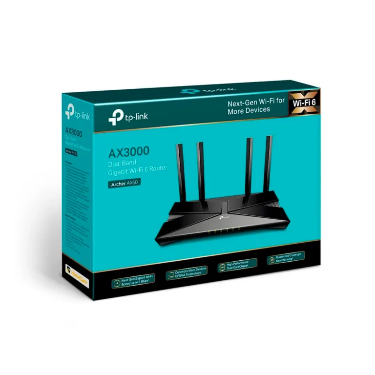 Router Tp-Link ArcherAX50 - AX3000 Dual Band / Wi-Fi 6 – imagen 3