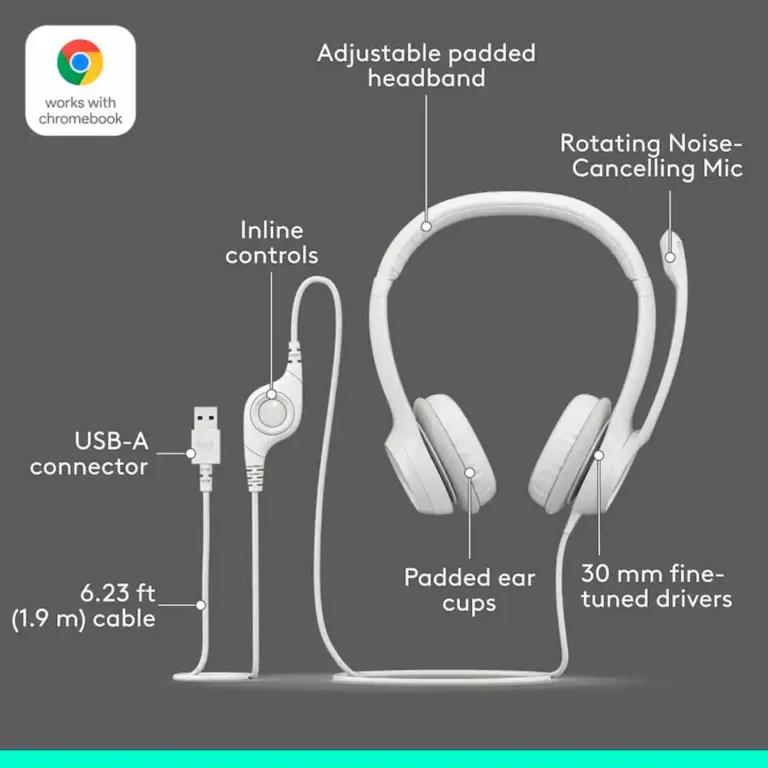 Audífonos Logitech H390 – imagen 13