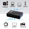 Splitter ArgomTech 4 puertos - HDMI / 4K HD – imagen 3