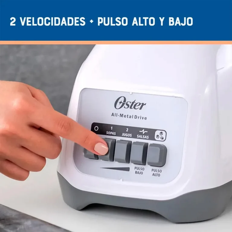 Licuadora Oster - 2 Velocidades / Vaso Vidrio – imagen 8