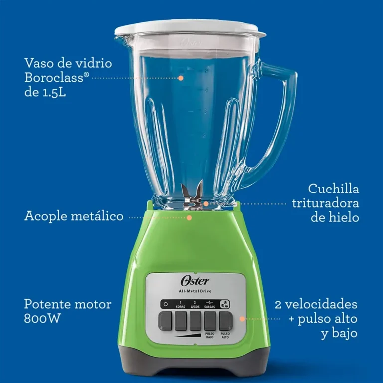 Licuadora Oster - 2 Velocidades / Vaso Vidrio – imagen 10