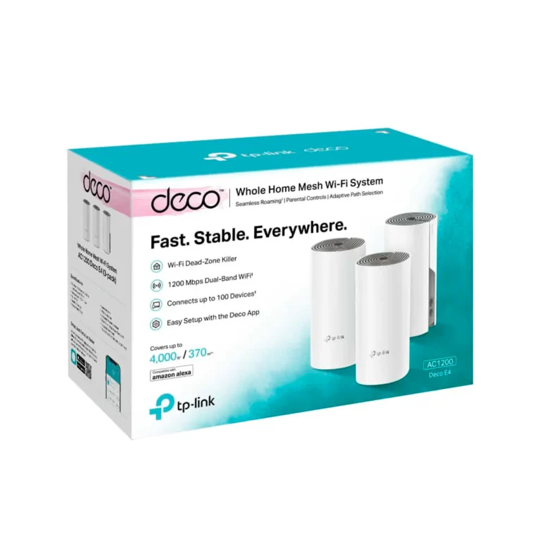 Router Tp-Link Deco E4 - 3 pack / AC1200 / Sistema Wi-Fi Mesh – imagen 3