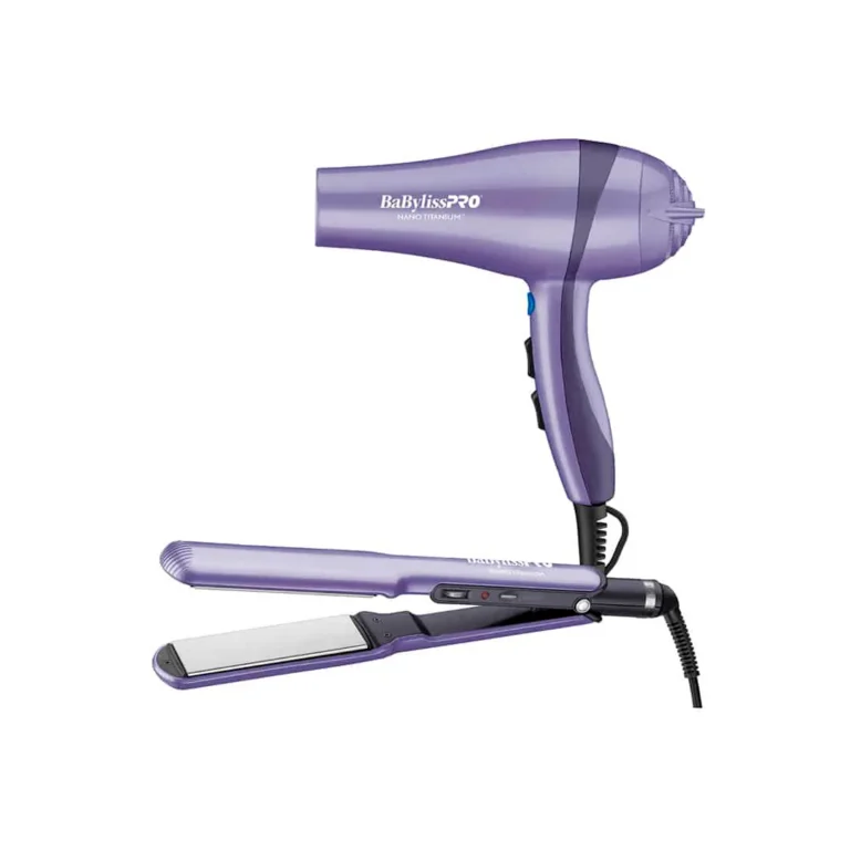 Combo Secador y Plancha BaBylissPRO - Nano Titanium – imagen 2