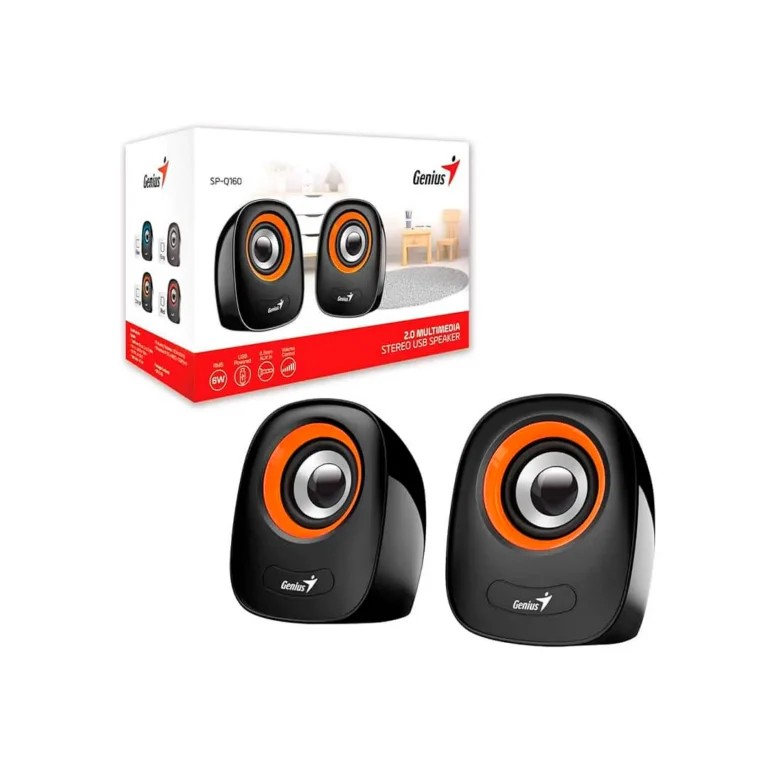 Cornetas Genius Stereo - USB / Speaker / 2.0 / Multimedia