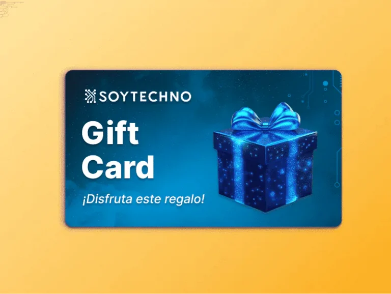 Tarjeta de Regalo SoyTechno - Gift Card