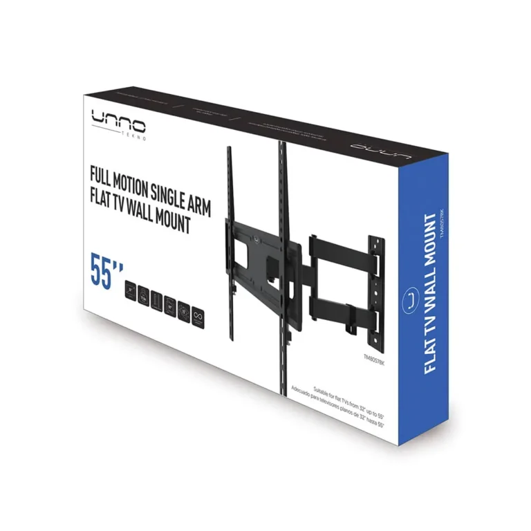 Base de TV Unno Tekno 32" - 55" - Single Arm / TM8057BK