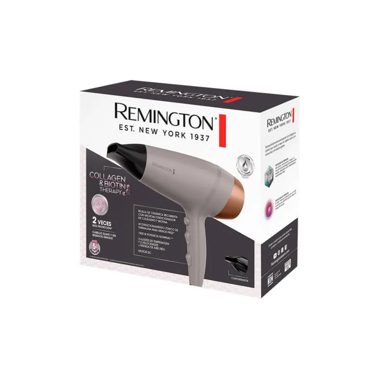 Secador Remington D26A - Collagen Biotin Therapy – imagen 4