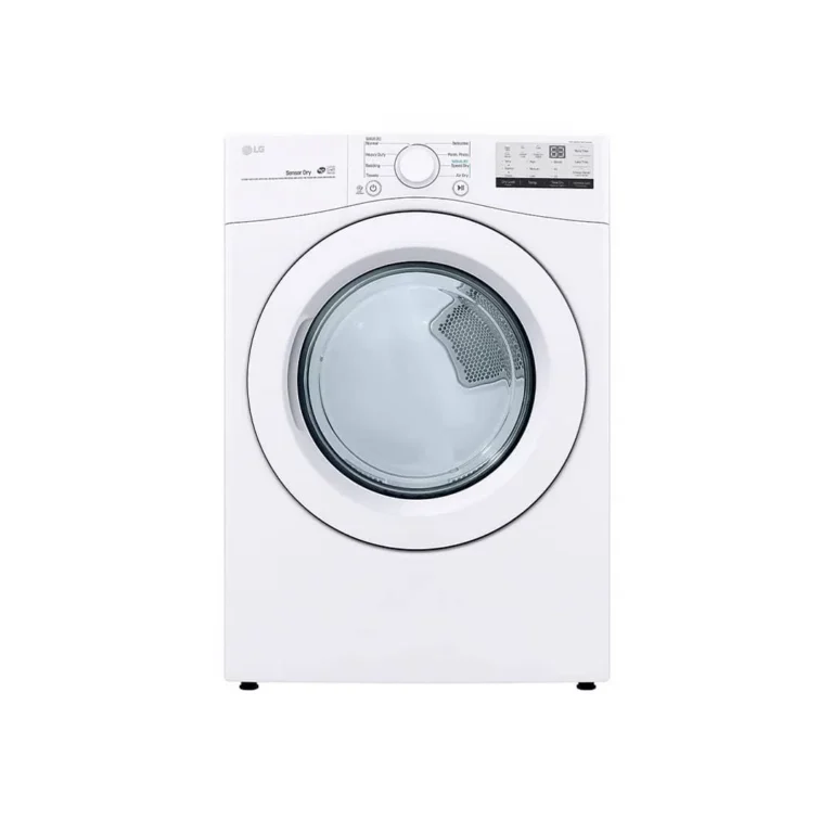 Secadora Eléctrica LG Carga Frontal - 20kg / Smart Diagnosis / Blanco - DF20WV2EW