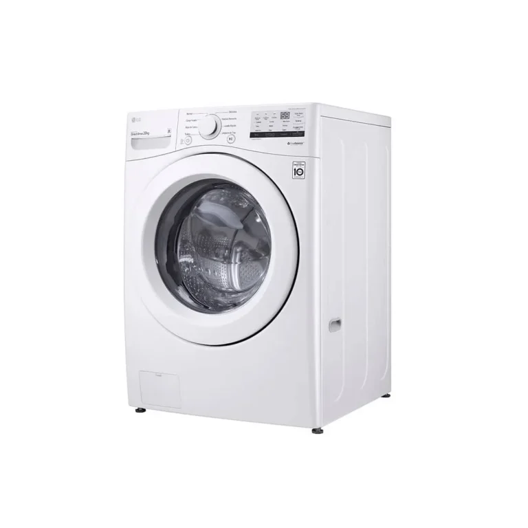 Lavadora LG Carga Frontal - 22kg / Steam / Vidrio templado / Blanco / LG ThinQ - WM22WV2S6BR – imagen 2