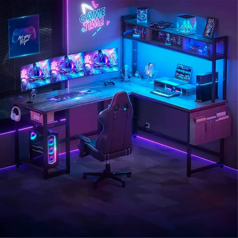 Escritorio Gamer Aheaplus L Shape YHCD-009C – imagen 3