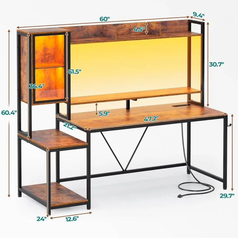 Escritorio Gamer SEDETA Shaped - 60" / DJ503503-2
