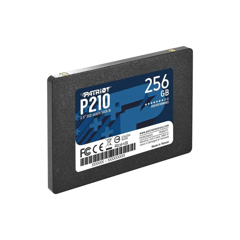 Disco Sólido Patriot P210 SSD SATA III 25" - 256GB – imagen 2
