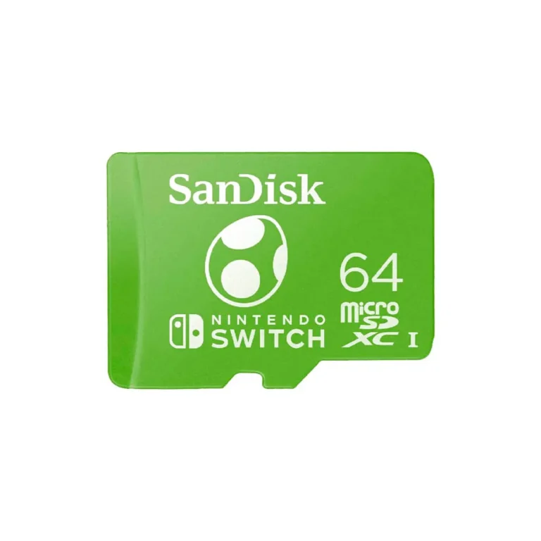 Memoria SanDisk microSDXC - Nintendo Switch 64GB / 100mb/s / SDSQXAO-064G-GN6ZN