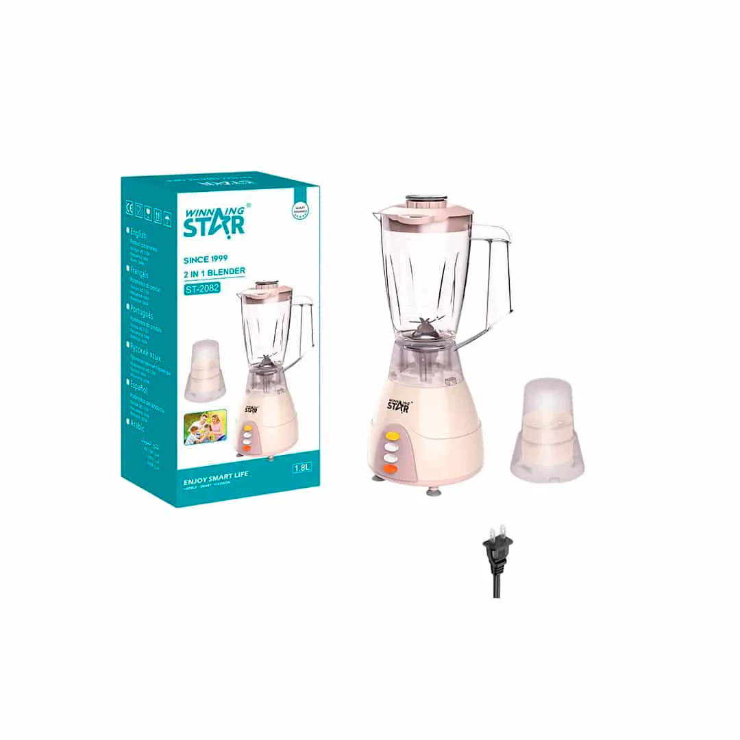 Licuadora WINNINGSTAR ST-2082 - 2 en 1 / 1.8L