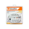 Protector de Voltaje Exceline para Equipos Electrónicos Multitoma 120 V a 1800 W