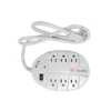Protector de Voltaje Exceline para Equipos Electrónicos Multitoma 120 V a 1800 W – imagen 2