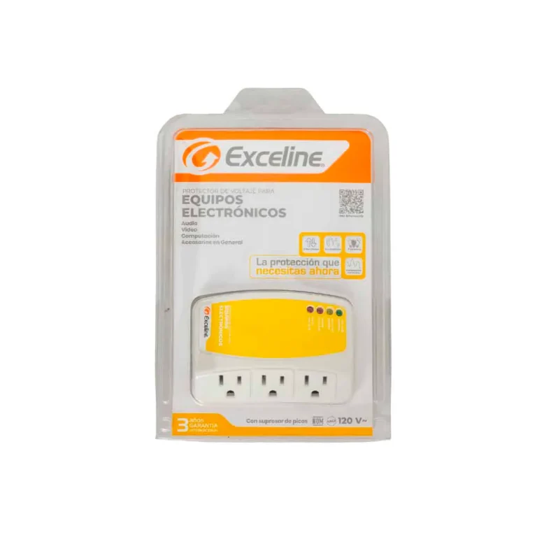 Protector de Voltaje Exceline Multiproposito 120V