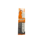 Regleta Exceline Puertos Smart USB A y C - 5 Tomas, 3 Puertos USB - 120V
