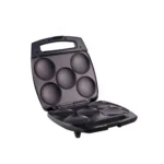 Tostador de Arepas Salcar - 5 Cavidades / Negro / SAL-AA5C