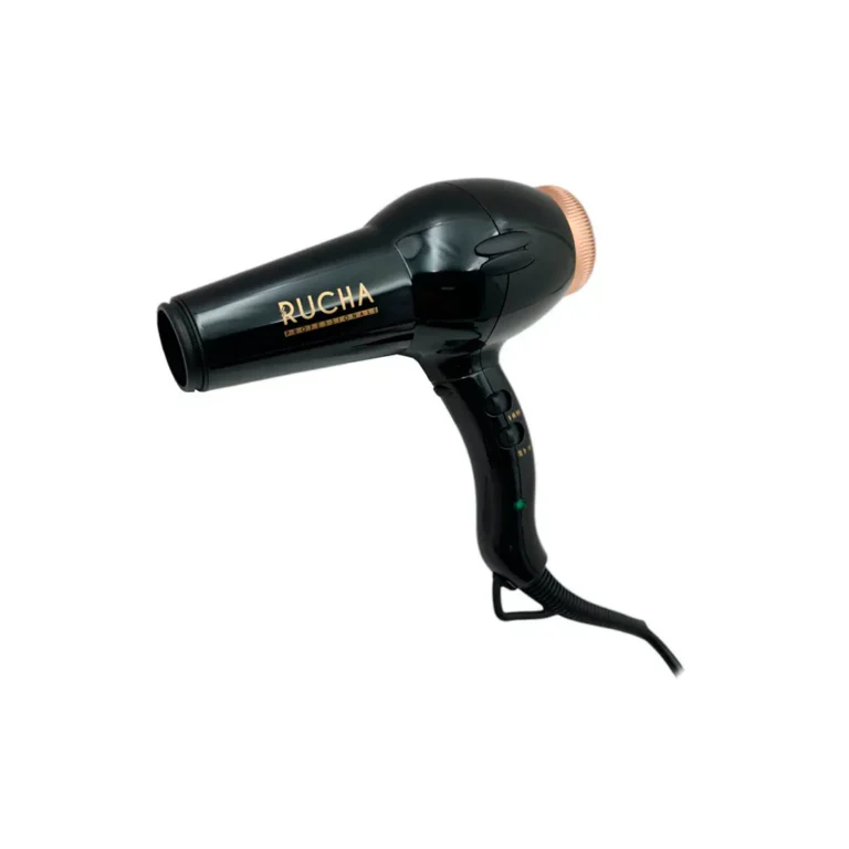 Secador Rucha Huracan 25000 - Matte Black/Rose Gold / CDC004-00003