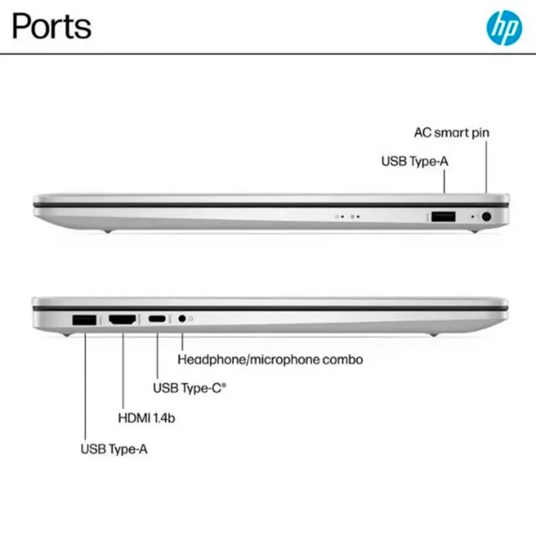 Laptop HP 17-cp2025dx / AMD Ryzen 5 / 8 GB / 512 GB SSD / 17.3” / US / W11 – imagen 2