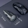 Cargador de carro Anker USB-C 167.5 W / 3 puertos – imagen 2