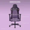 Silla Razer Gaming Enki X – Edición Kuromi – imagen 3