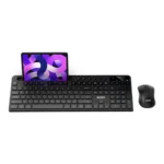 Combo Marvo Teclado y Ratón inalámbrico – Negro / KC411W