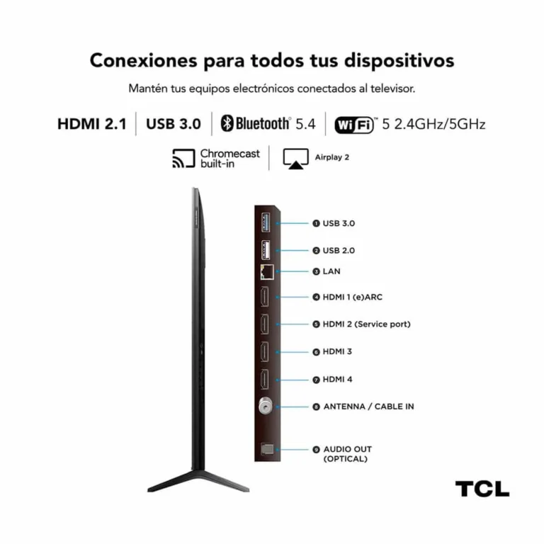 Televisor TCL 65” Smart TV QD Mini LED 4K - 65C61K – imagen 2