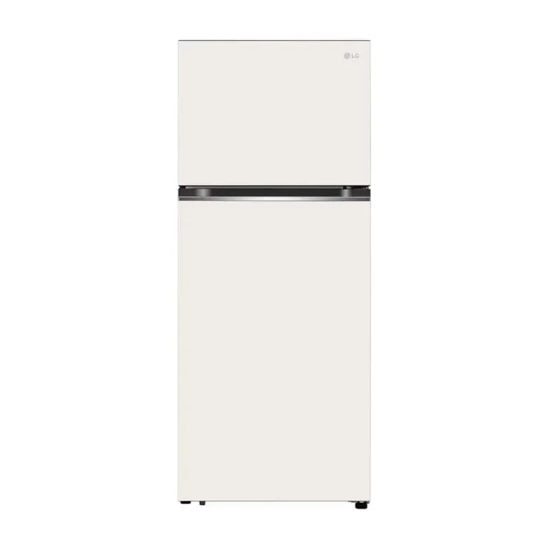 Refrigerador LG Top Freezer 13.2p³ (Neto) /14 p (Bruto) / Compresor Smart Inverter / LINEARCooling Nature Beige - VT38BPB