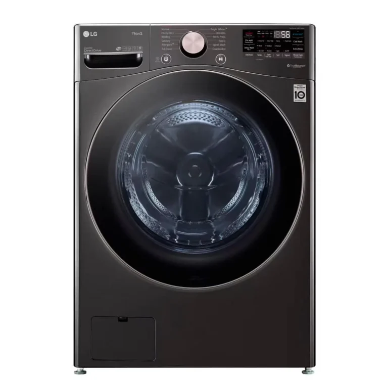 Lavadora LG Carga Frontal 25kg - TurboWash 360° / Negro - WM25BV2S6BR