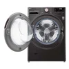 Lavadora LG Carga Frontal 25kg - TurboWash 360° / Negro - WM25BV2S6BR – imagen 2