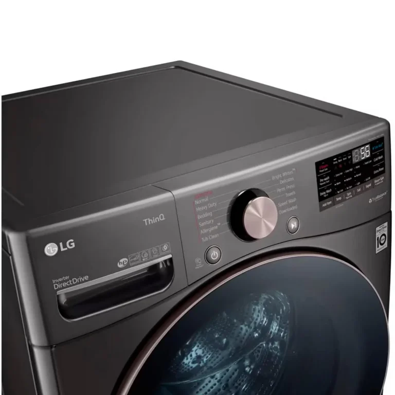 Lavadora LG Carga Frontal 25kg - TurboWash 360° / Negro - WM25BV2S6BR – imagen 3