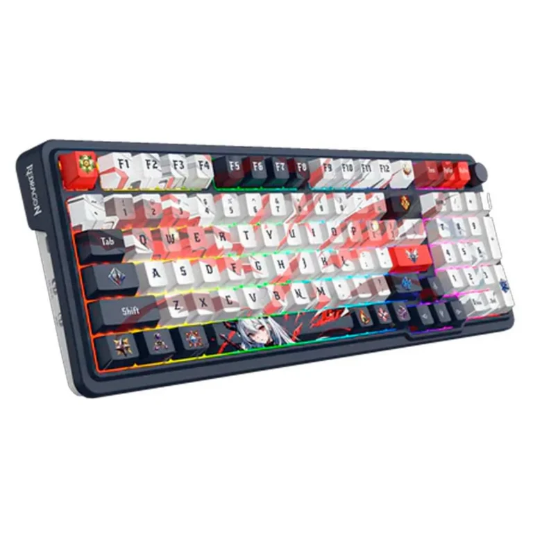Teclado Gaming Redragon - Inalámbrico / 98 teclas / Retroiluminado RGB - Eisa Pro K686AK-RGB-PRO