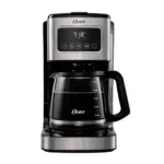 Cafetera Programable Oster – 12 tazas / Pantalla Táctil / Jarra de Vidrio / Negro - BVSTDC4403