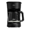 Cafetera Oster - 12 Tazas / Filtro Reutilizable / Función Pausa y Servir / Ventanilla de Agua / Negro - BVSTDCS121B