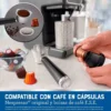 Cafetera PrimaLatte Oster - 2 Touch / Panel Táctil / 19 Bar de Presión / Gris / BVSTEM6801M – imagen 3