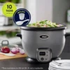 Olla Arrocera Oster - Multiusos / Función de Sofrito / Recubrimiento Antiadherente / Plateado - CKSTRC8029S – imagen 3