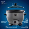 Olla Arrocera Oster - Multiusos / Función de Sofrito / Recubrimiento Antiadherente / Plateado - CKSTRC8029S – imagen 4